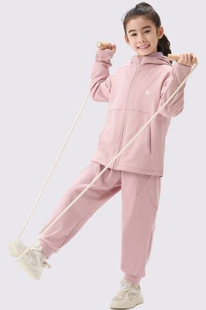 Windproof Cloud-Fleece Pants Girls