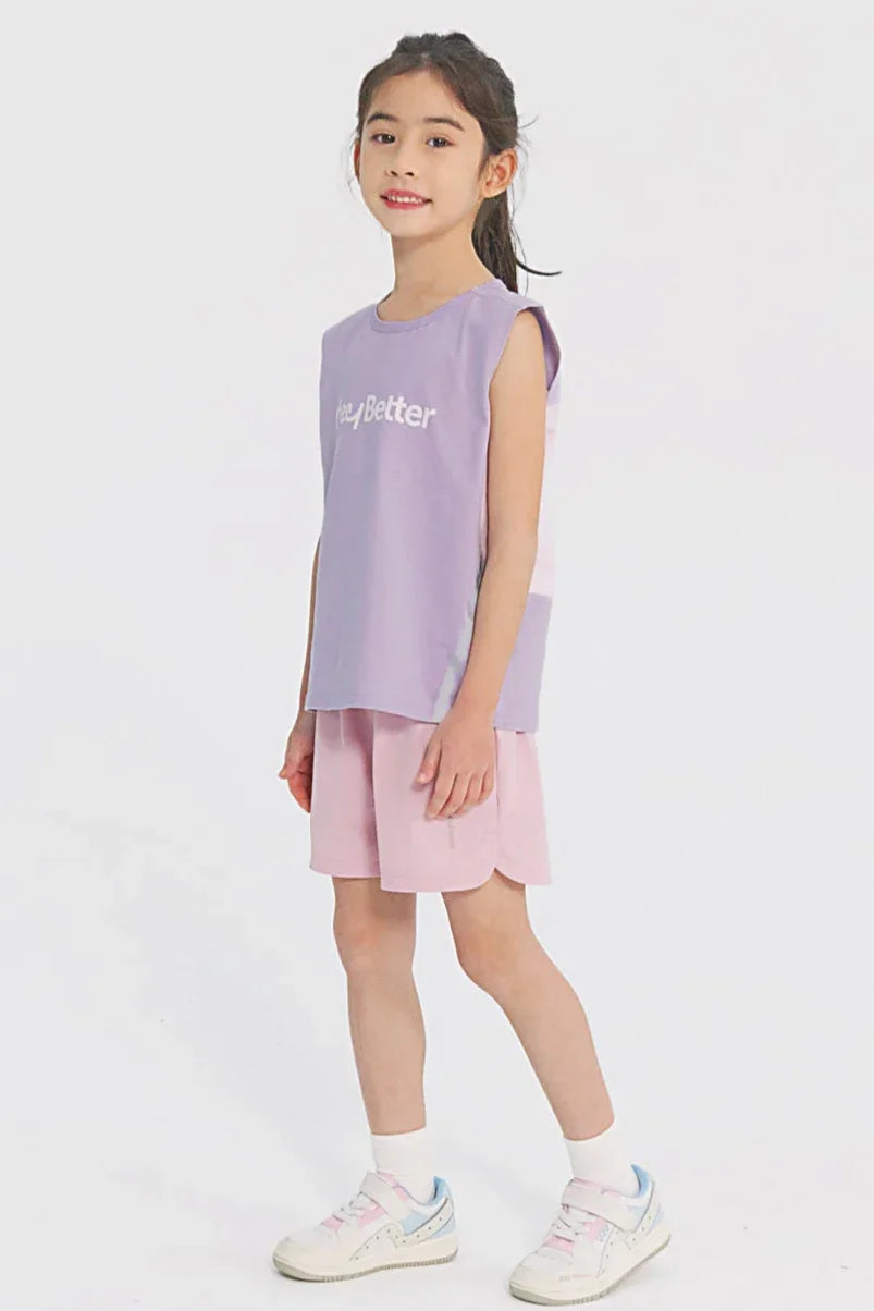 HeyBetter Antibacterial Performance Tanks Girls - FAMILYWEAR