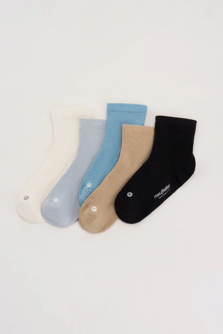 HeyBetter Kids Socks One Pack (Five Pairs) - FAMILYWEAR
