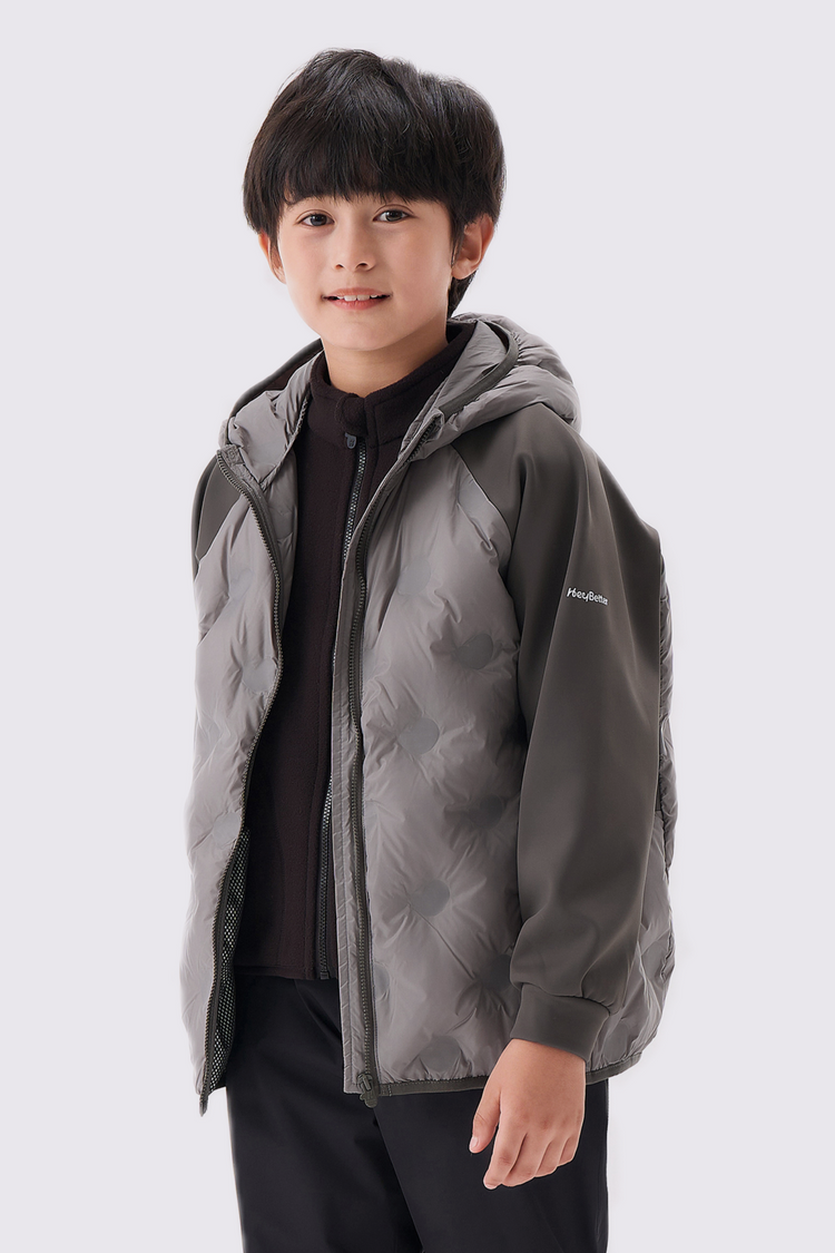 Boys Colorblock Down Jacket