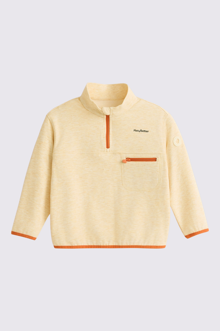 Cloud-Soft Wool Pullover - Ivory Beige