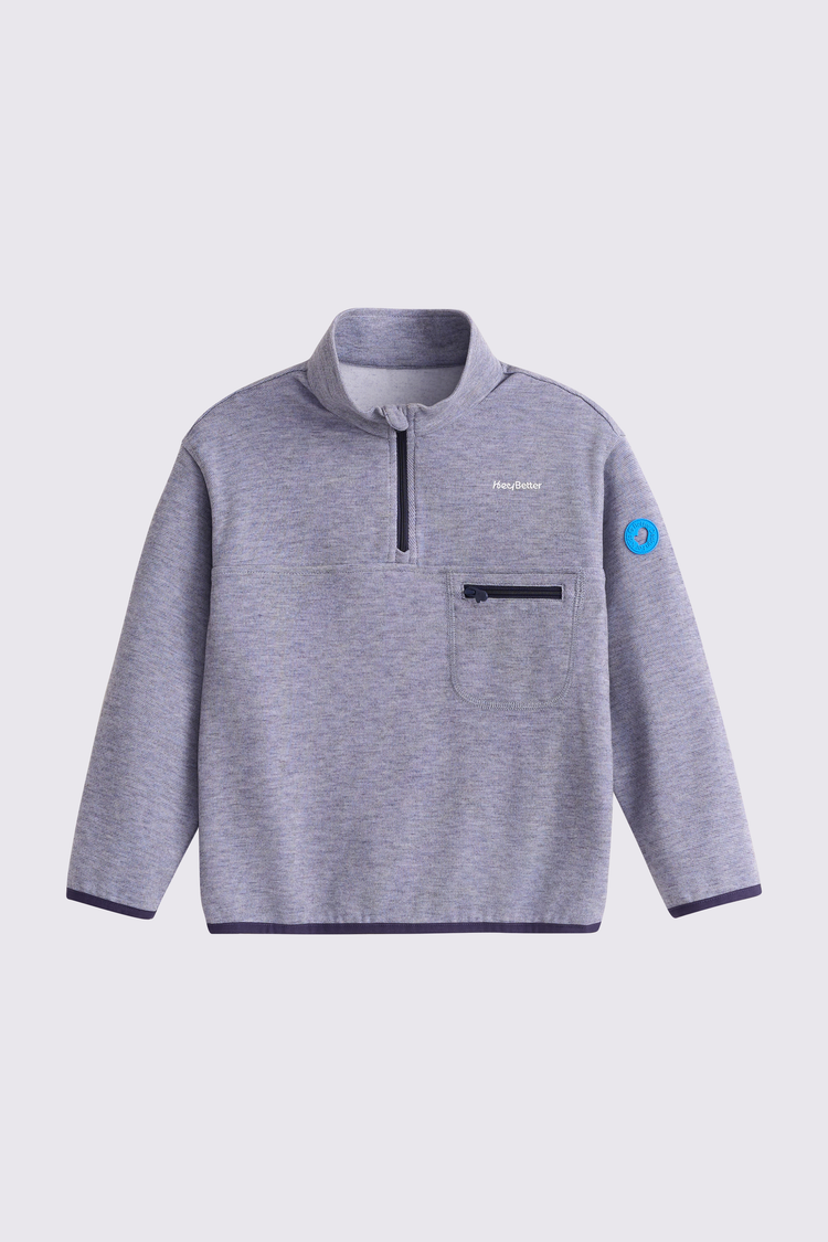 Cloud-Soft Wool Pullover - Lavender Grey