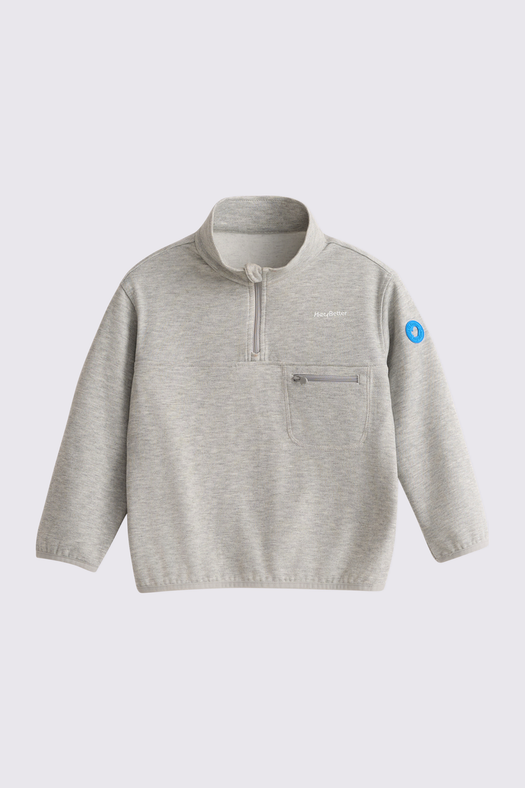 Cloud-Soft Wool Pullover - Light Grey