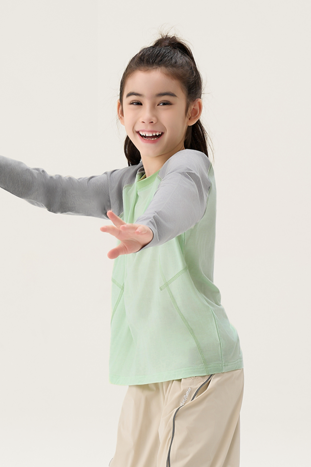 CloudSoft Merino Tee Girls