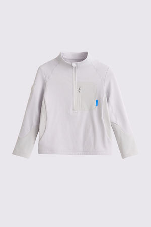 Quick-Dry Grid Fleece Pullover Boys