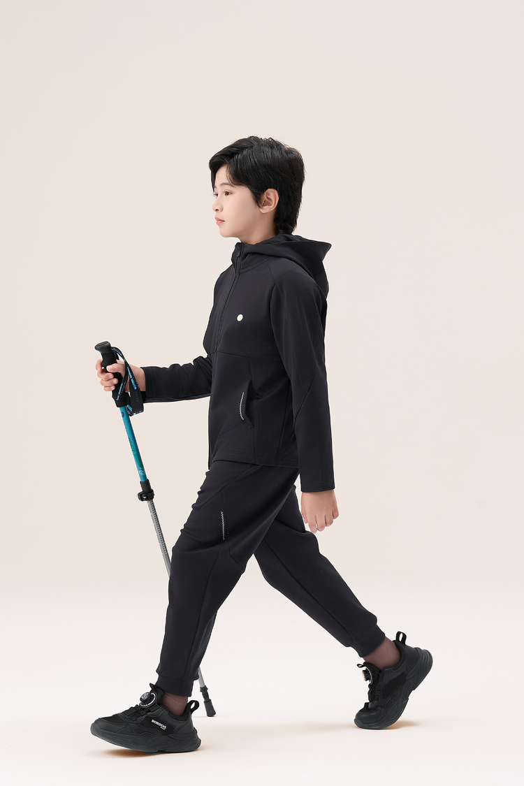 Boys Windproof Cloud-Fleece Jacket