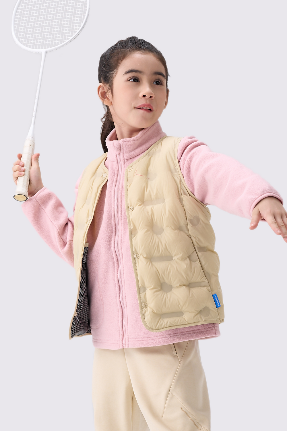 Lightweight Anti-Static Fleece Jacket Girls