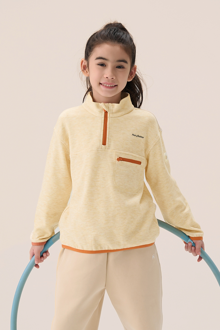 Girls Cloud-Soft Wool Pullover