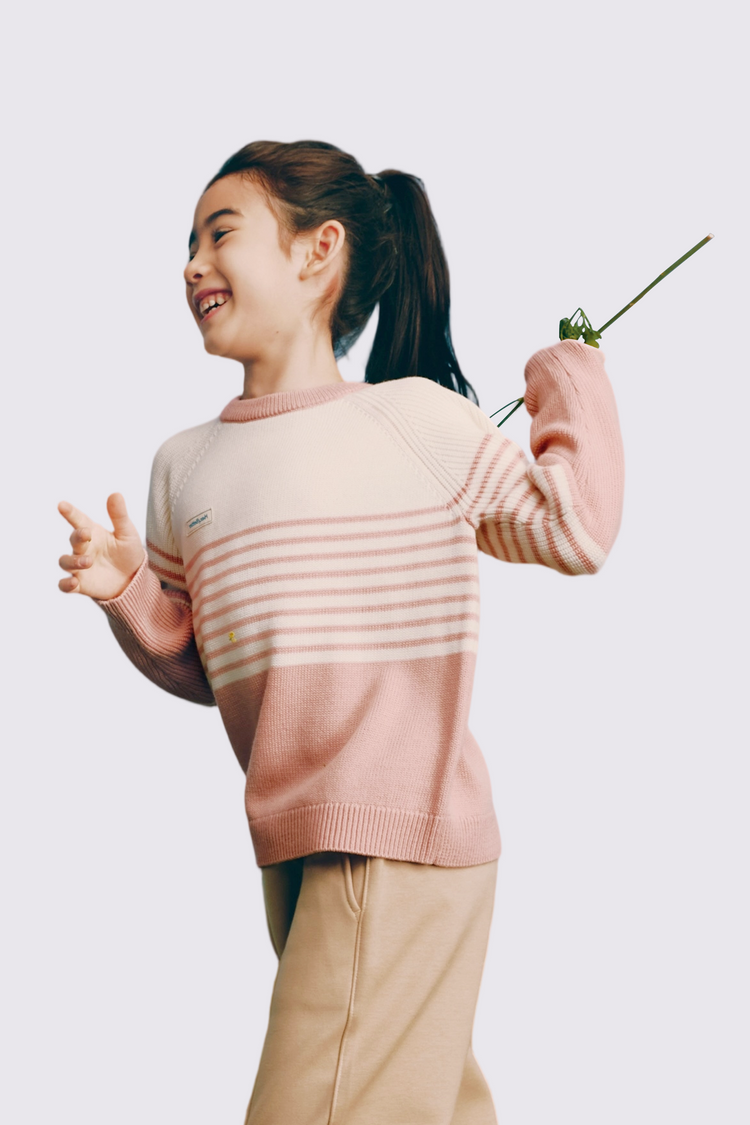 Girls Ultra-Soft Merino Wool Sweater