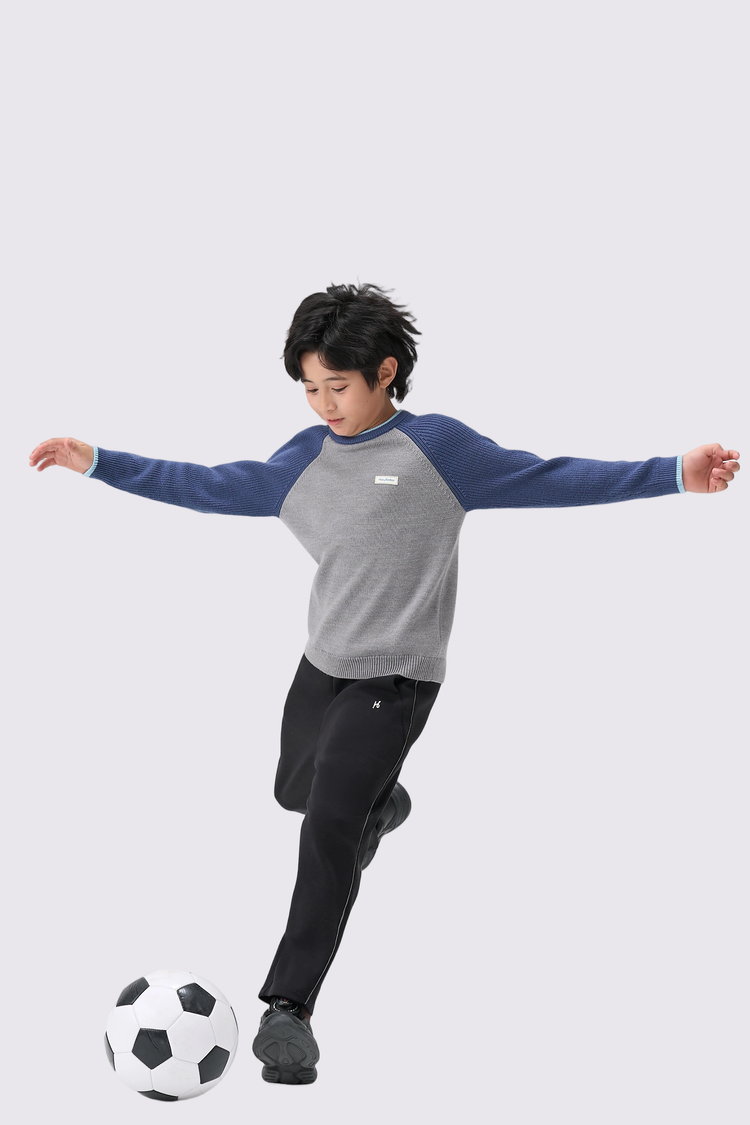 Boys Ultra-Soft Merino Wool Sweater