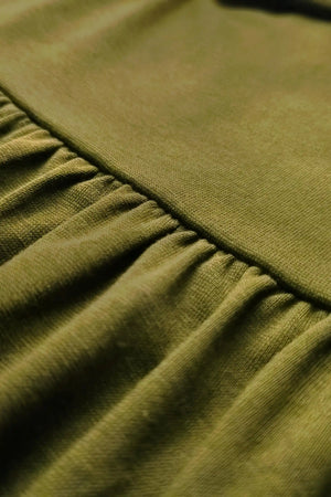 Women’s Strapless Maxi Dress - Olive