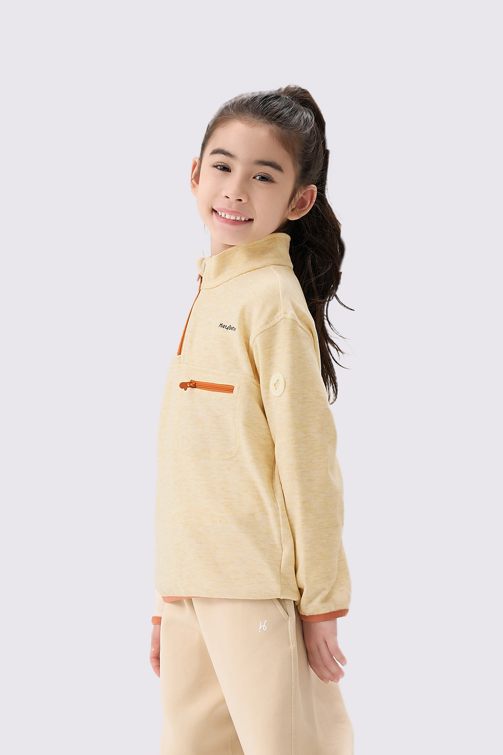 Cloud-Soft Wool Pullover - Ivory Beige