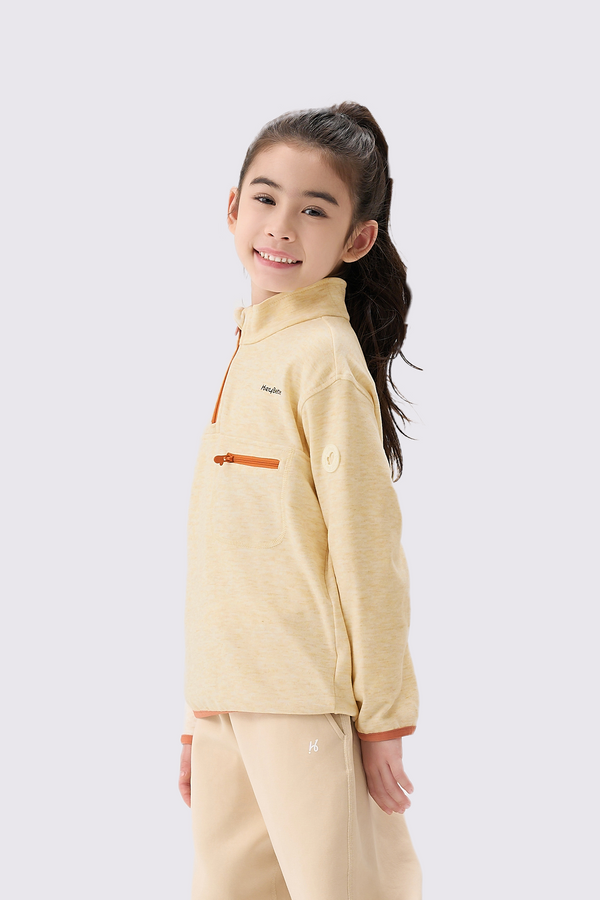 Family-Ready Cloud-Soft Wool Pullover Girls