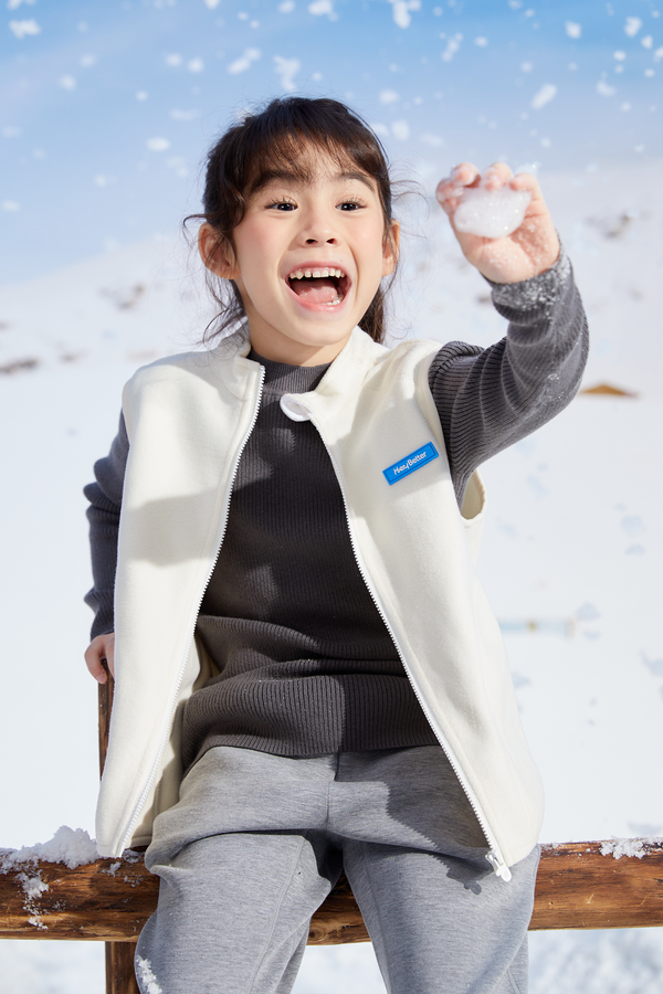 Lightweight Fleece Vest Girls