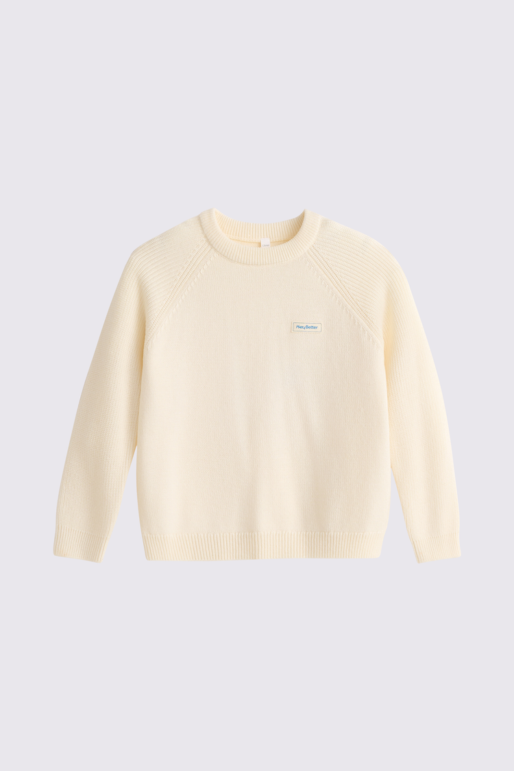 Ultra-Soft Merino Wool Sweater - Classic White
