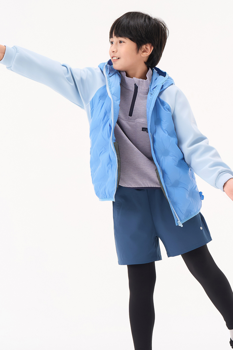 Boys Colorblock Down Jacket