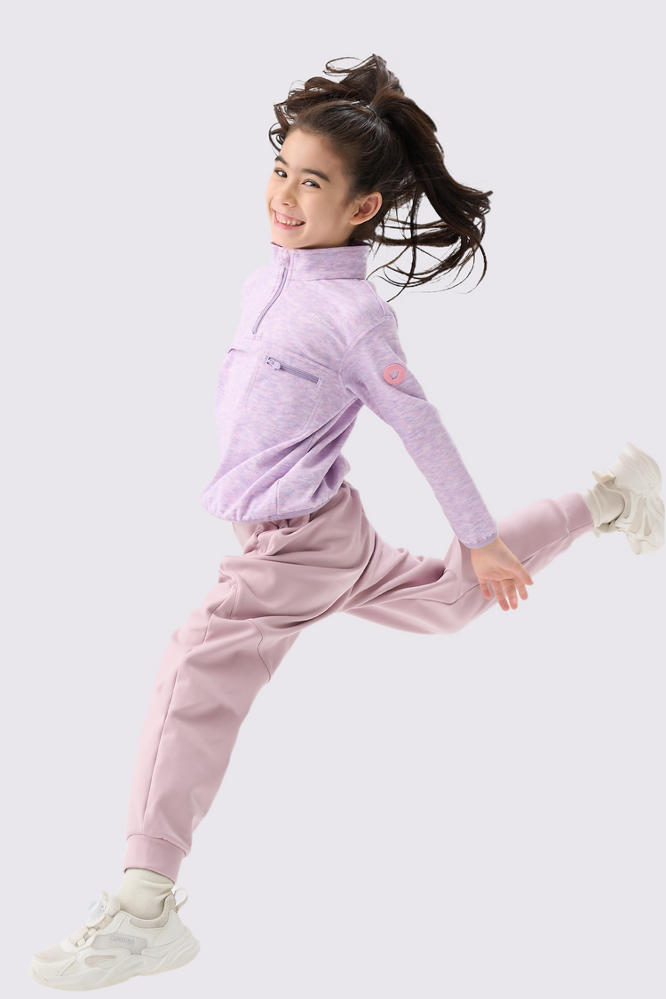 Girls Cloud-Soft Wool Pullover