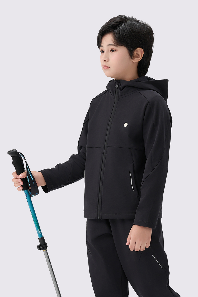 Boys Windproof Cloud-Fleece Jacket