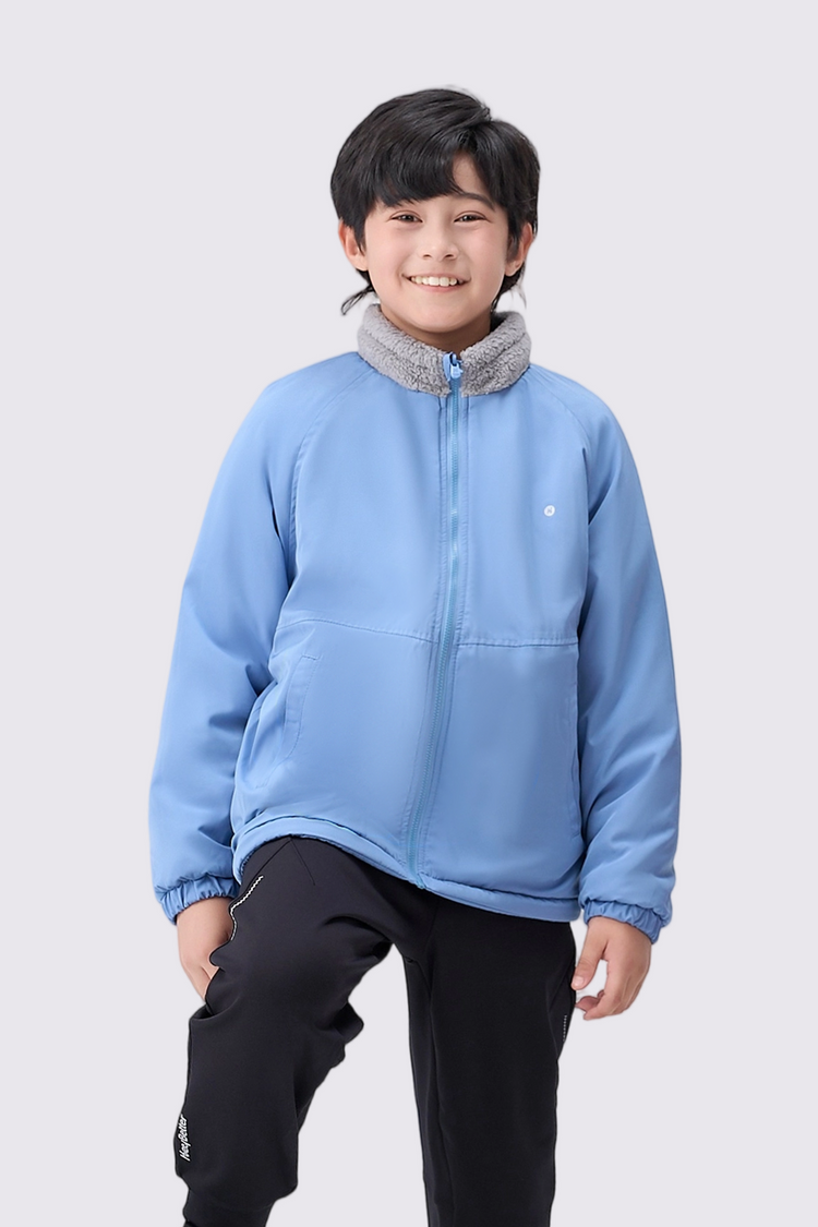 Boys Reversible Cozy Fleece Jacket