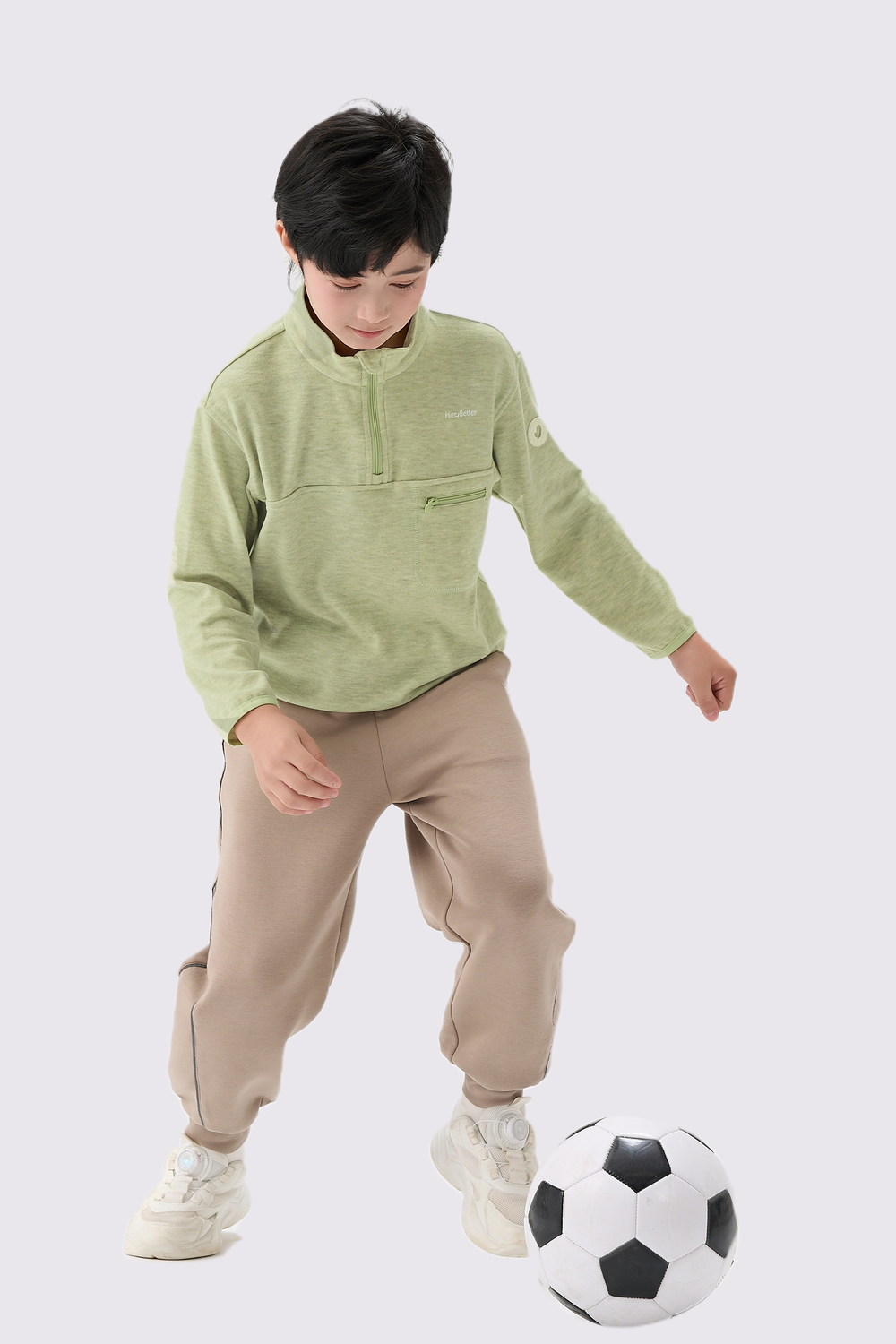 Cloud-Soft Wool Pullover - Sage Green