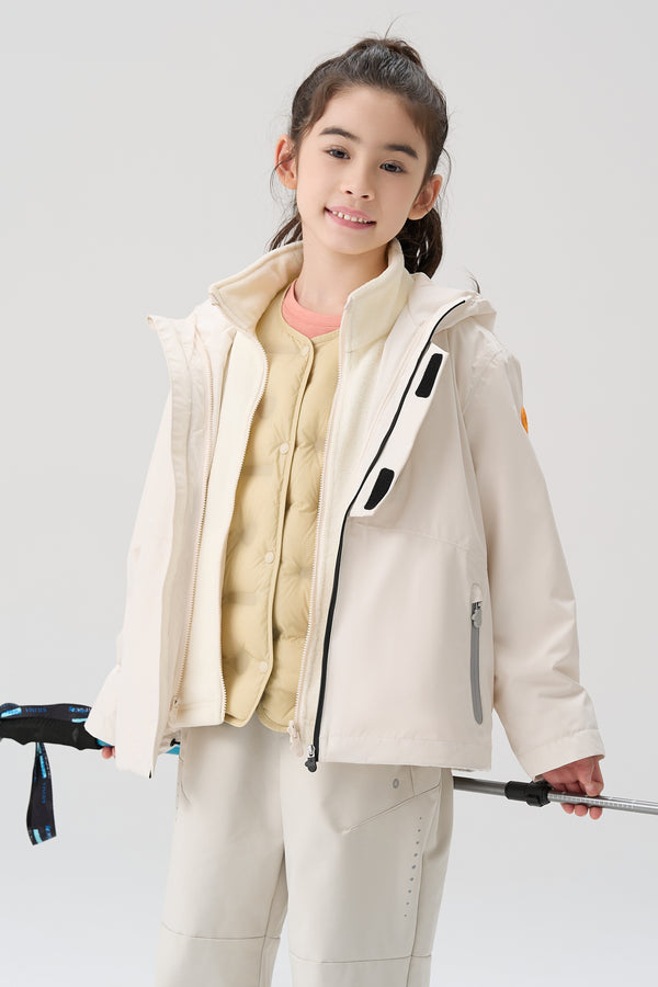 Two-Piece Convertible Jacket Girls