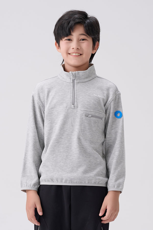 Family-Ready Cloud-Soft Wool Pullover Boys