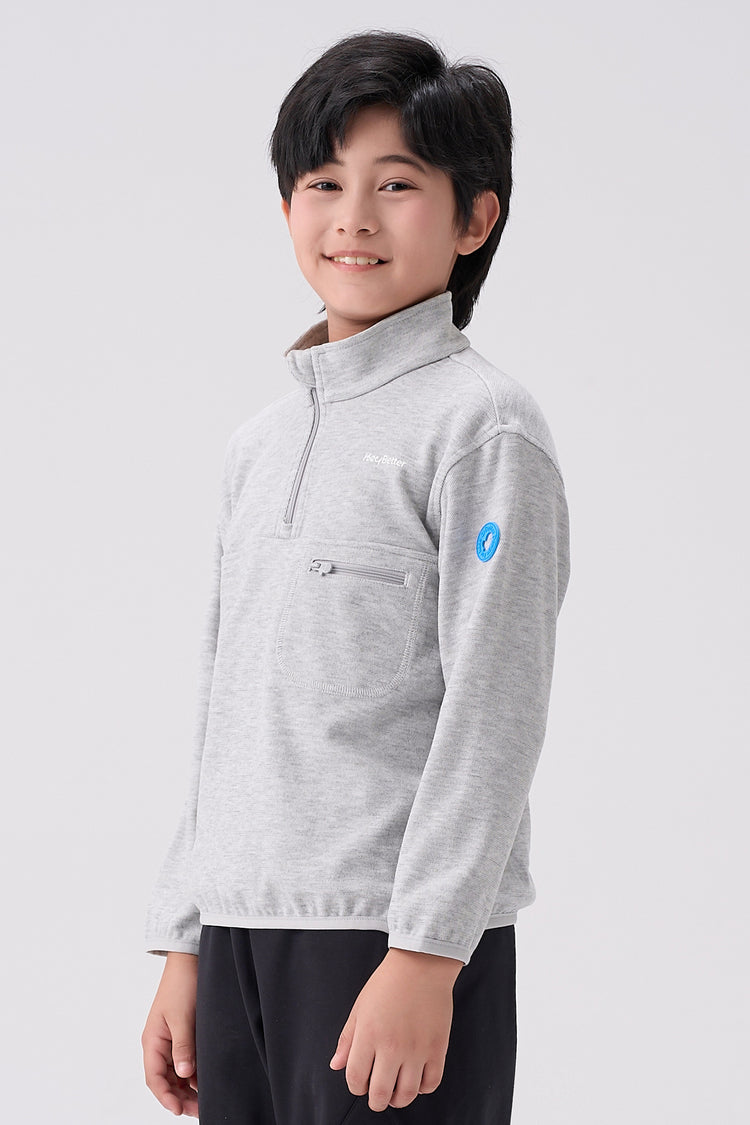 Boys Cloud-Soft Wool Pullover