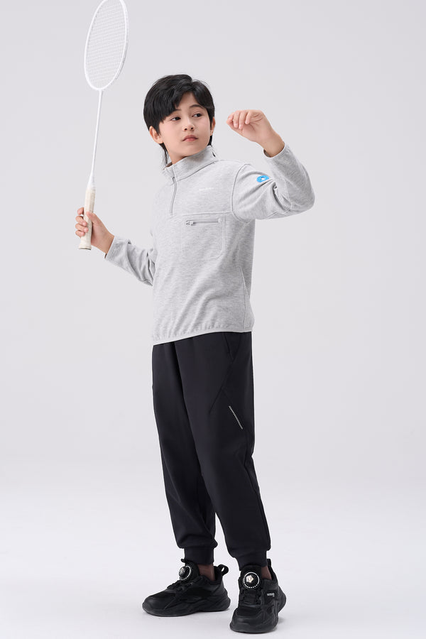 Family-Ready Cloud-Soft Wool Pullover Boys