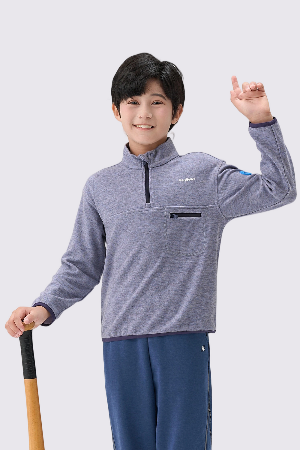 Family-Ready Cloud-Soft Wool Pullover Boys