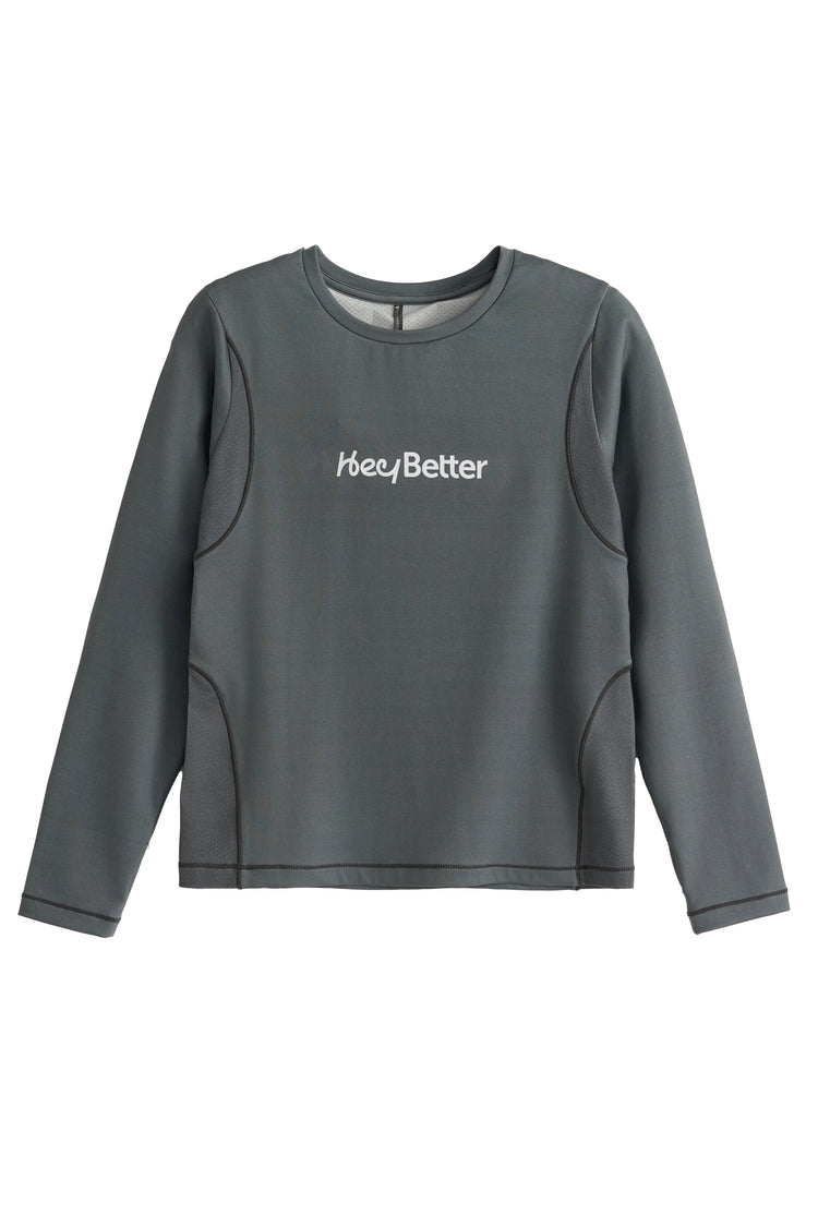 Antibacterial Performance Long Sleeve Tee Boys - FAMILYWEAR