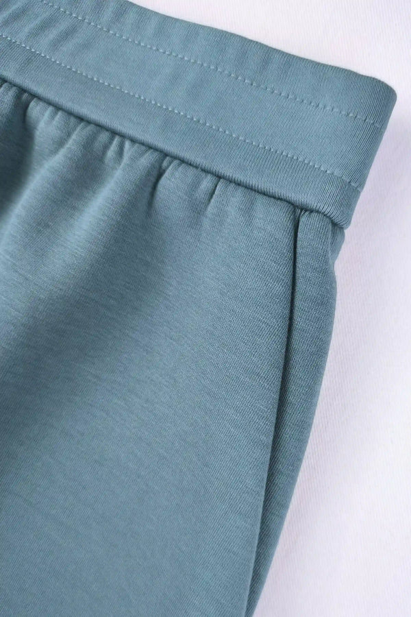 The Fleece Skort - Slate Blue