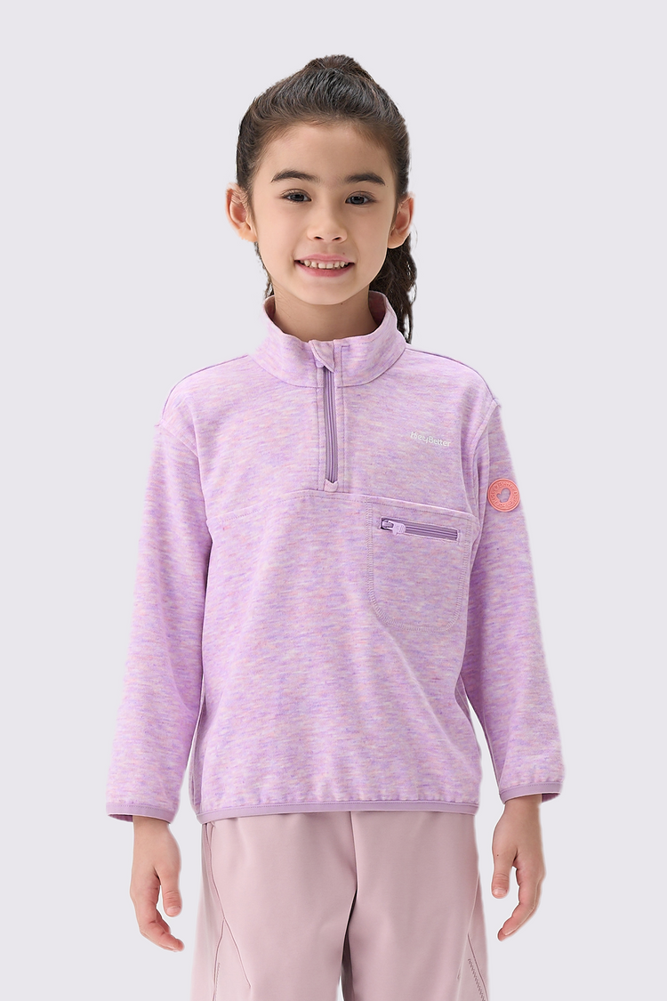 Girls Cloud-Soft Wool Pullover