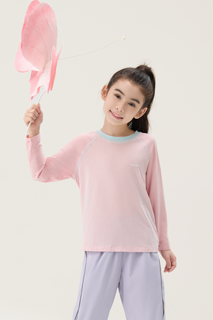 CloudSoft Merino Tee Girls