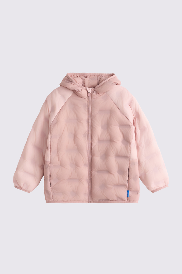Lightweight Goose Down Hooded Coat Girls
