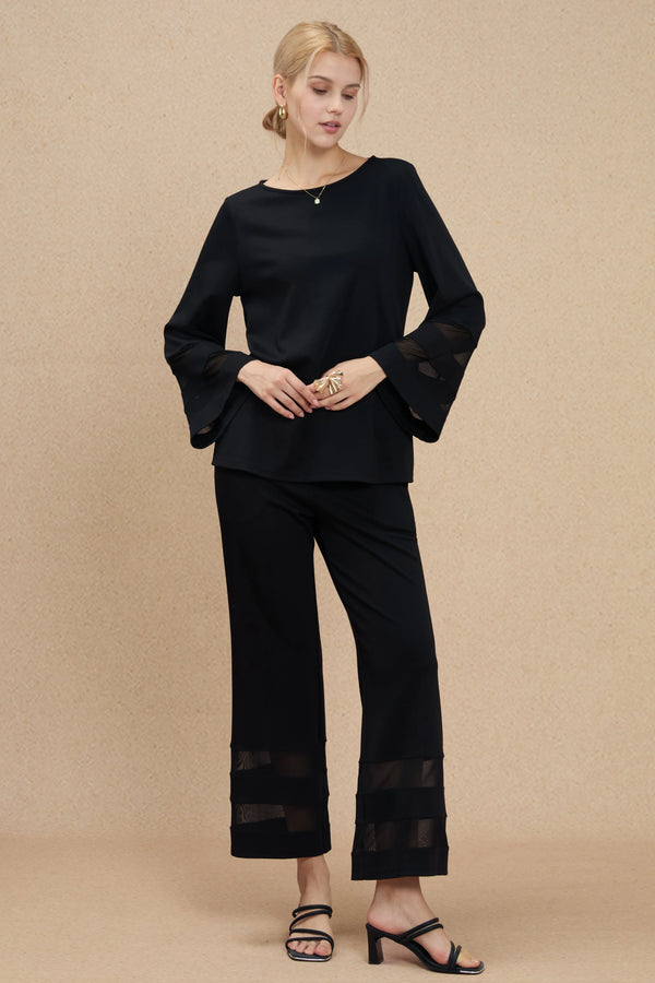 Women’s Sheer Panel Set - FAMILYWEAR