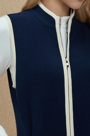 Women’s Zip-Front Vest - FAMILYWEAR