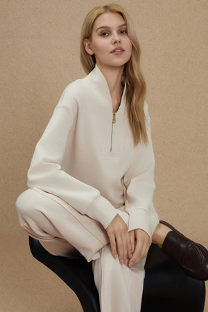 Women’s Luxe Flare Pant - Oatmilk