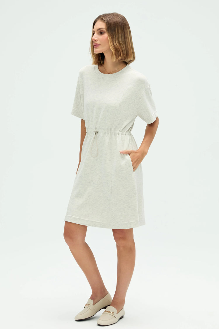 Women’s Cinched T-Shirt Dress - FAMILYWEAR