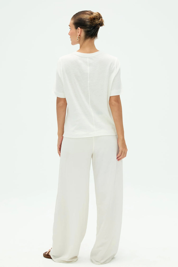 Women’s Modern Essential Crewneck Tee- Cloud - FAMILYWEAR