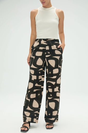 Women’s Statement Wide-Leg Trousers - FAMILYWEAR