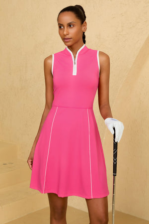 Women’s Performance Sleeveless Golf Dress 35“ - FAMILYWEAR