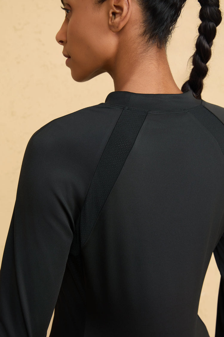 Women’s Seamline Mock-Neck Performance Top - FAMILYWEAR