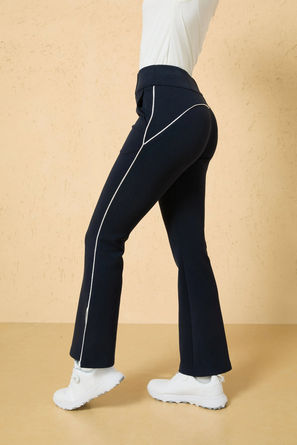 Women’s Contrast Stitch Flare Pant - FAMILYWEAR