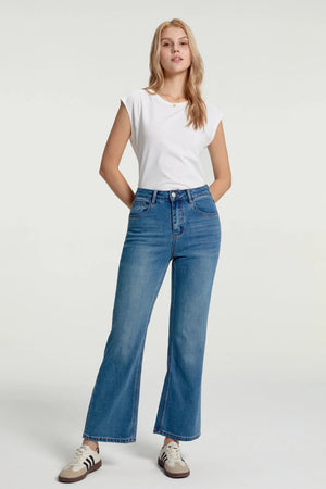 Women’s Everyday Kick-Flare Jeans - Pacific Blue