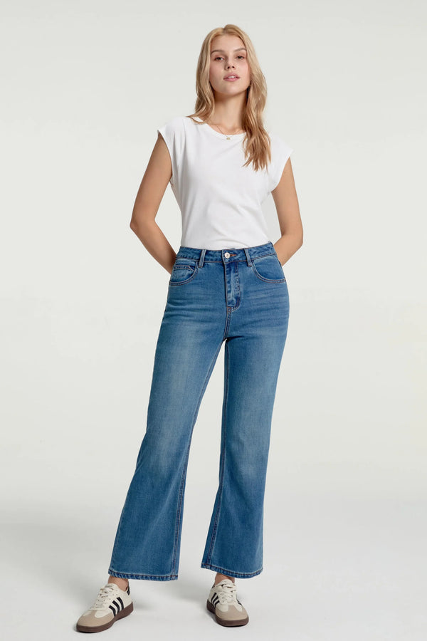 Women’s Everyday Kick-Flare Jeans - Pacific Blue