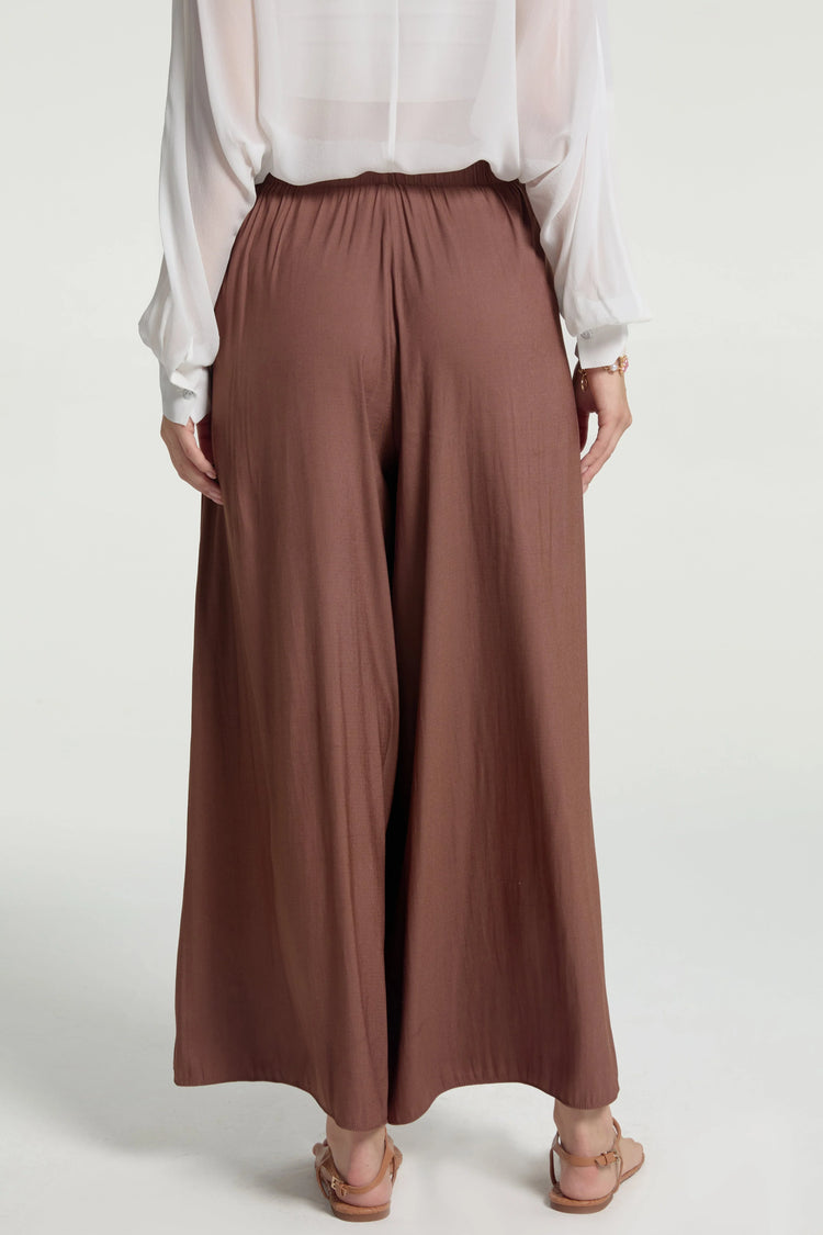 Women’s Flow Drape Palazzo Pants - FAMILYWEAR