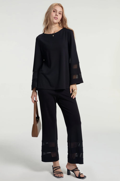 Women’s Sheer Panel Set - FAMILYWEAR