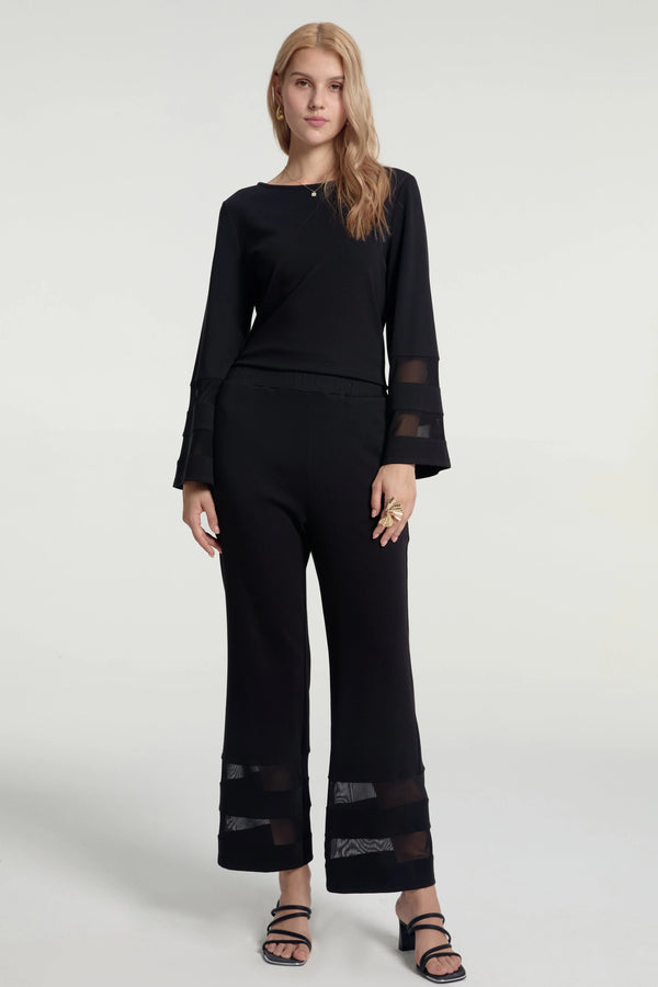 Women’s Sheer Panel Set - FAMILYWEAR