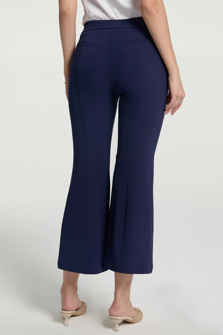 Women’s Tailored Kick-Flare Trousers - Midnight Navy