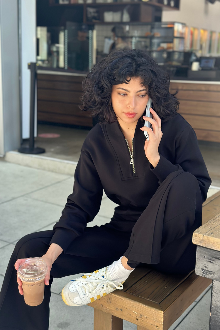 Women’s Luxe Half-Zip Pullover - FAMILYWEAR